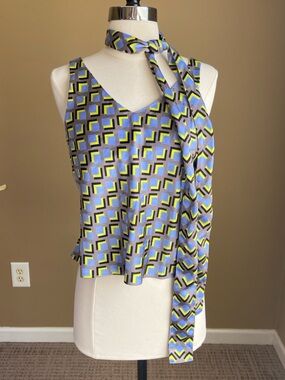 Wildfang Empower Satin Cami With  Necktie, Size XSmall, NWT, Festival, Nightlife